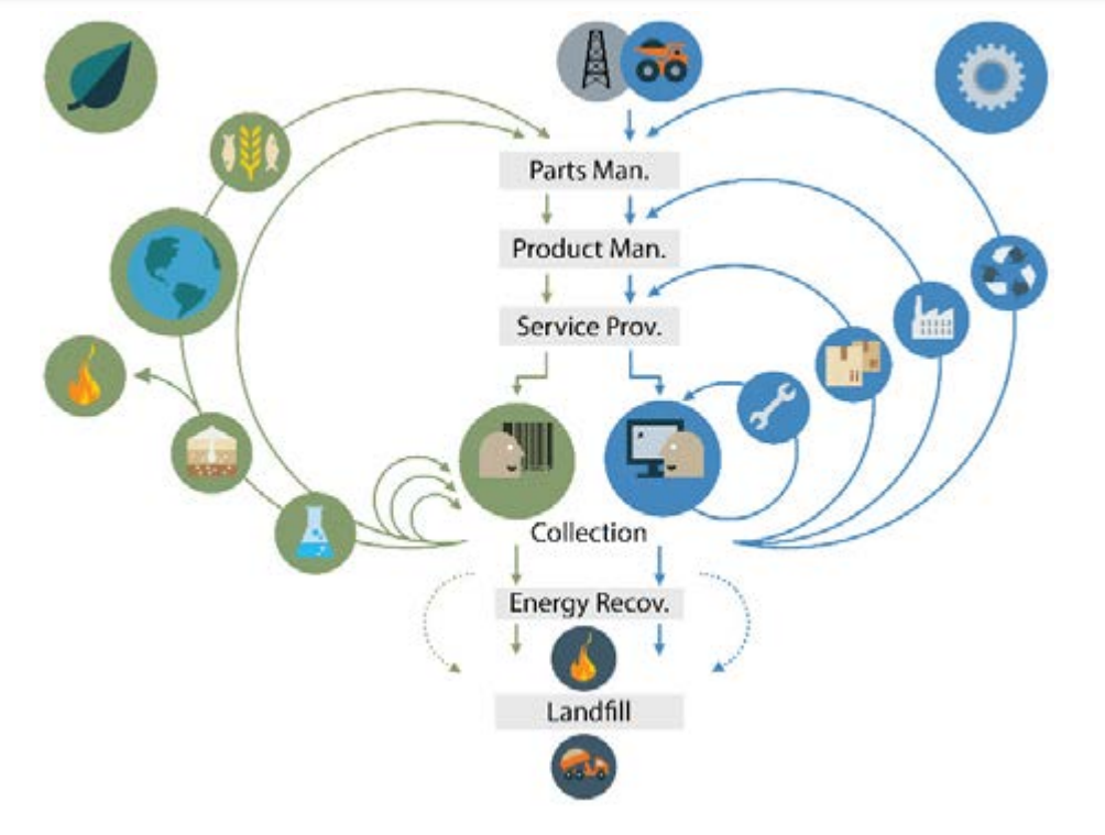 The Circular Economy ‘butterfly’ diagram | Sustainable manufacturing